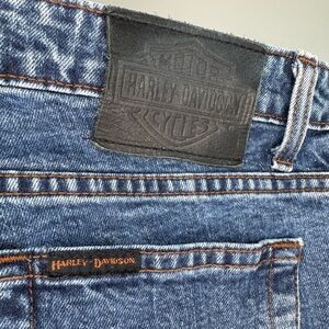 👖Vintage 90’s Harley Davidson Women’s Bootcut Jeans Size 10 Made In Canada 🇨🇦